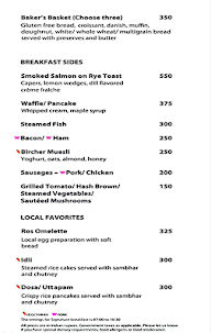 Longitude 73 - Le Meridien Goa menu 2