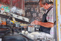 餡餅、甜甜圈、煎包(Meat Pie,Empanadas,Donut,Pan-fried bun)