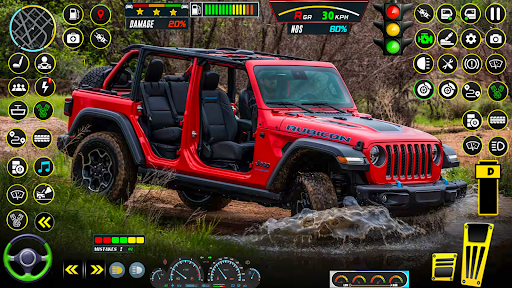 Screenshot Mud Runner Jeep Games 3d