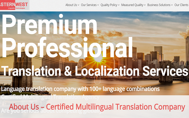 Easternwest - Understand Translation Service Preview image 0