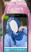 Hijab Selfie Camera Screenshot