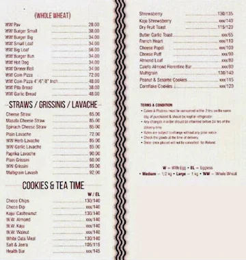 Celejor menu 