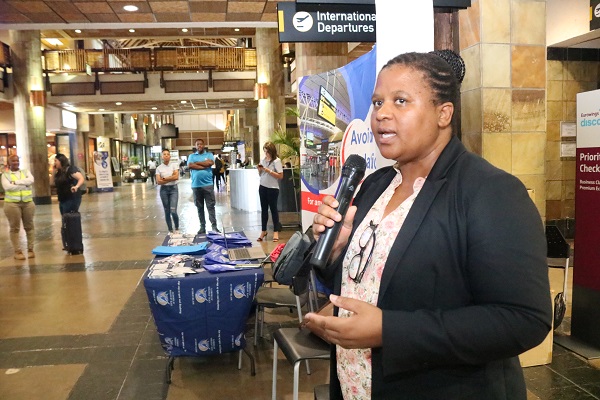 SA Civil Aviation Authority executive for corporate services Phindiwe Gwebu emphasised the regulator’s mandate of safeguarding the sector against unlawful acts of interference.