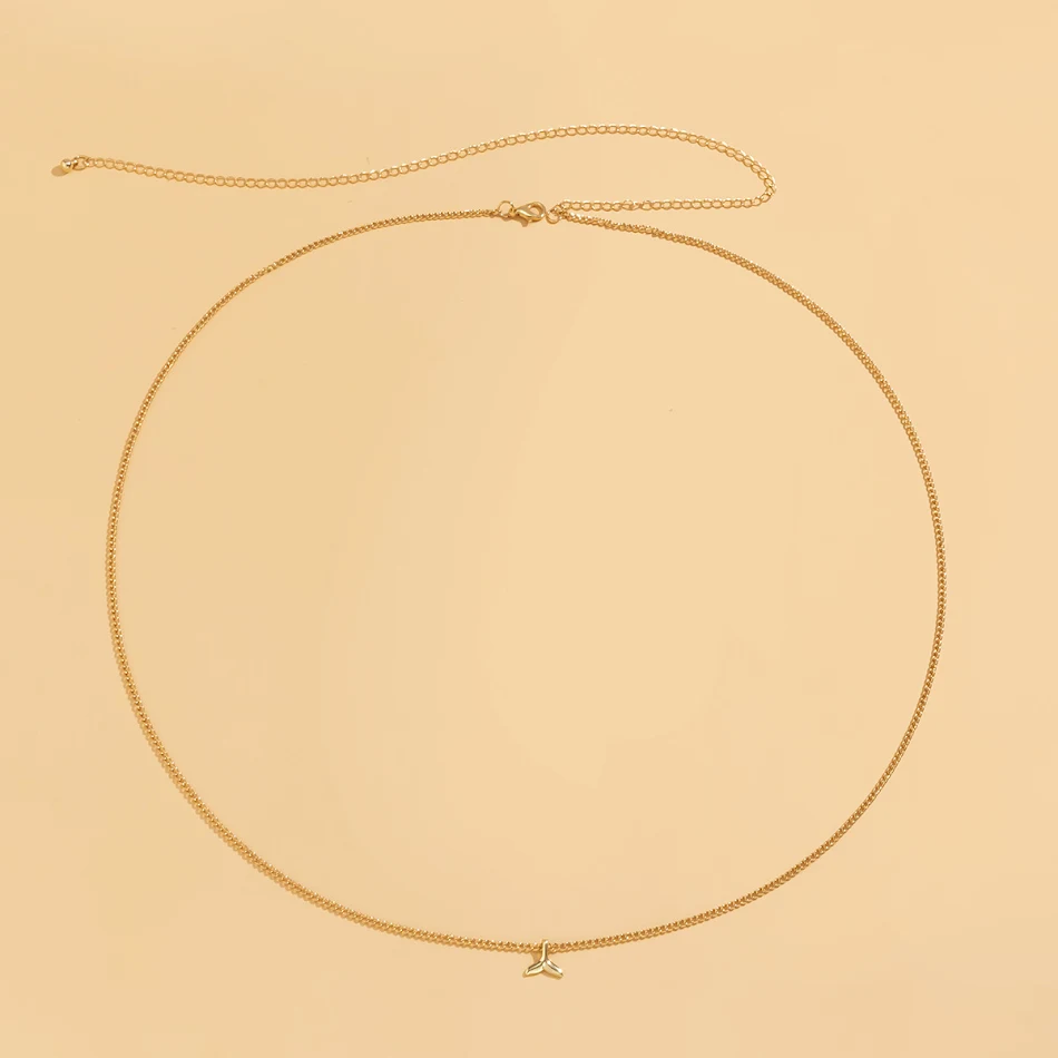 Corrente corporal metálica sexy de camada única. Atraia olhares com este acessório sensual. Perfeita para praia, festas e realçar sua beleza natural.