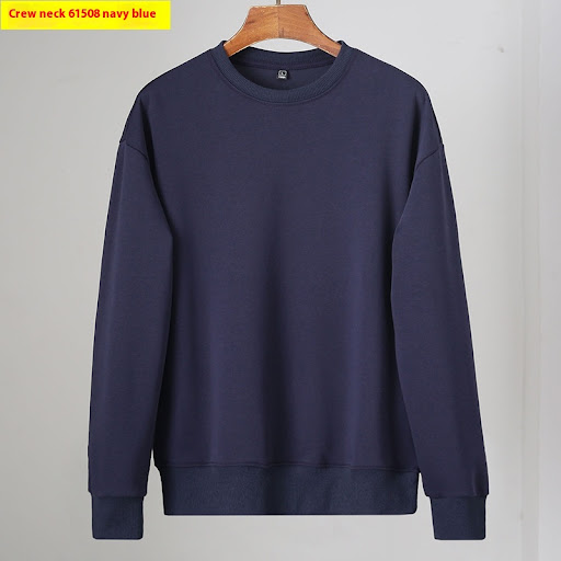 Navy Blue Round Neck Sweater