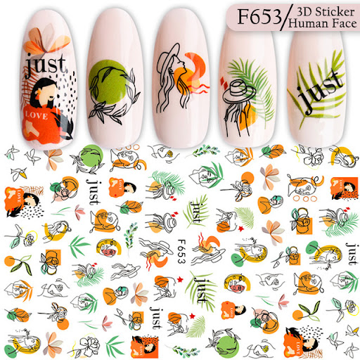 Title 2, Colorful 3D adhesive stickers for versatile dec...