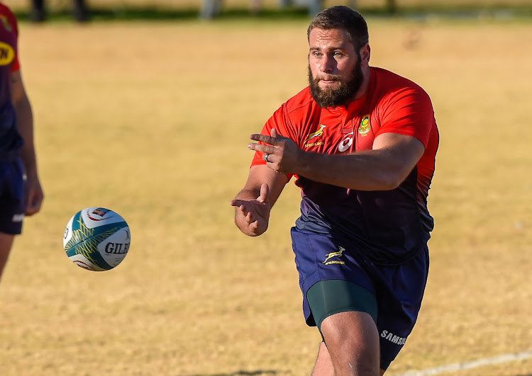 Thomas du Toit will start from the bench in Springboks' second Rugby World Cup match when they face off against Namibia.