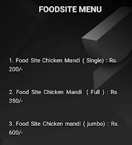 Food Site menu 1
