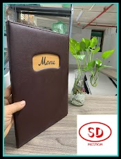 Cuốn Bìa Menu Da 10 Lá A4 ( 24X32 Cm )