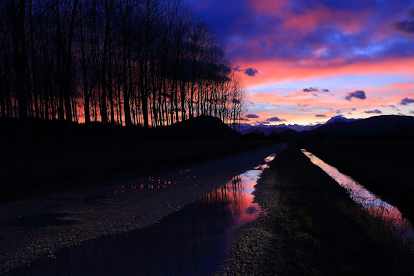 Riflessi al tramonto di Binko