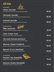 Aficionados menu 2