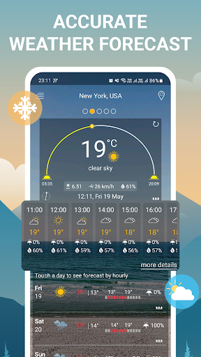 Screenshot Weather Forecast