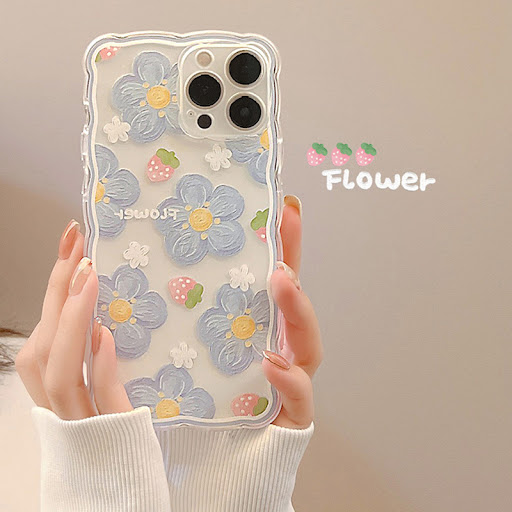 Title 4, Transparent wave edge drop-resistant mobile pho...