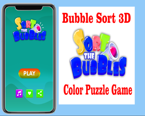 Screenshot Bubble Sort 3D - Color Puzzle 