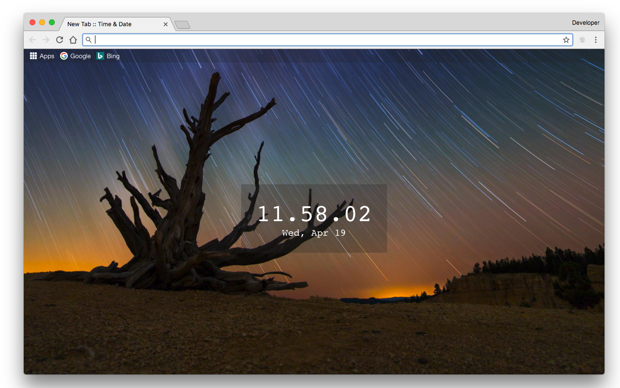 Start Page - Date and Time Preview image 4