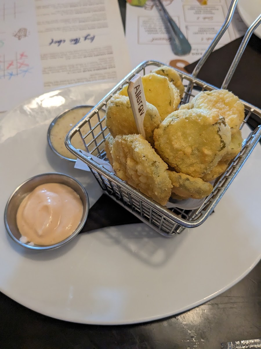 GF Fried Pickles