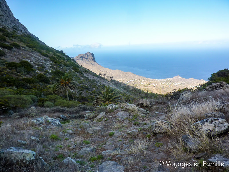 Descente sur Alojera