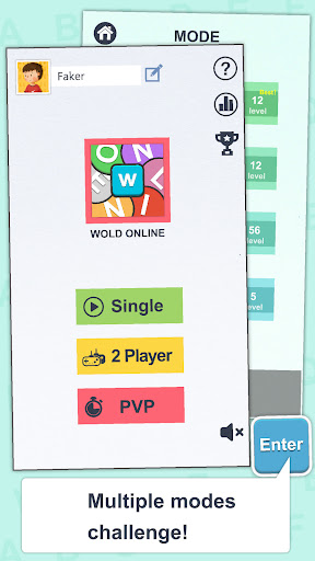 Screenshot Word online:5 letter word game