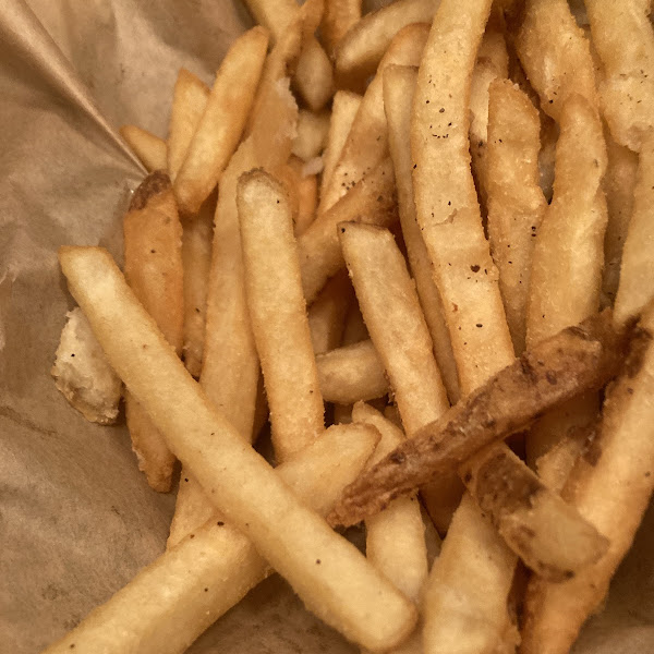 Fries from the GF frier were delicious!