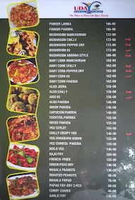 Uday Family Bar And Restaurant menu 3