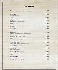 Melange - The Golkonda Hotel menu 1