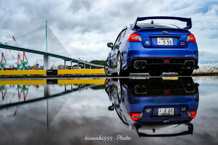 WRX S4の一眼レフ・埠頭撮影・リフレクション撮影に関するカスタム事例の投稿画像4枚目
