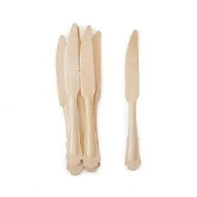 Ezee Wooden Knives Pack Of 20