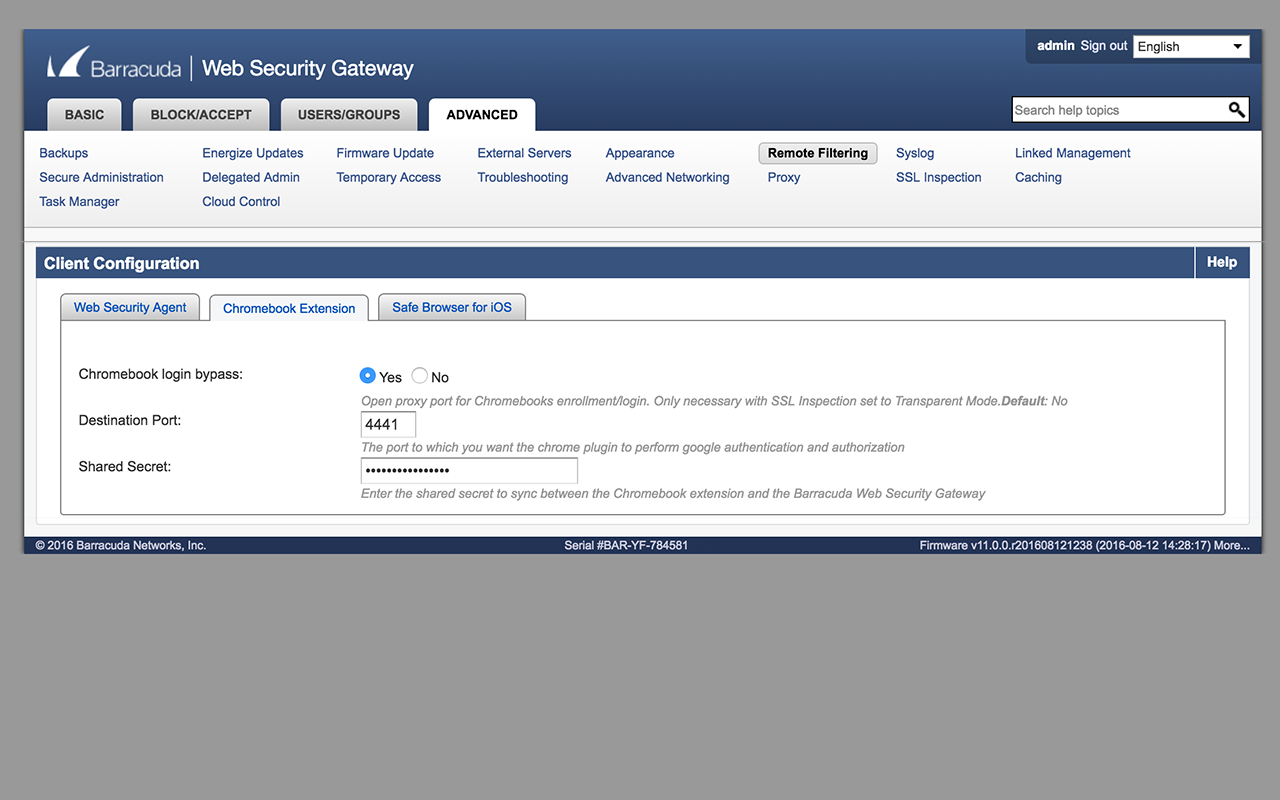 Barracuda Chromebook Security Extension Preview image 5