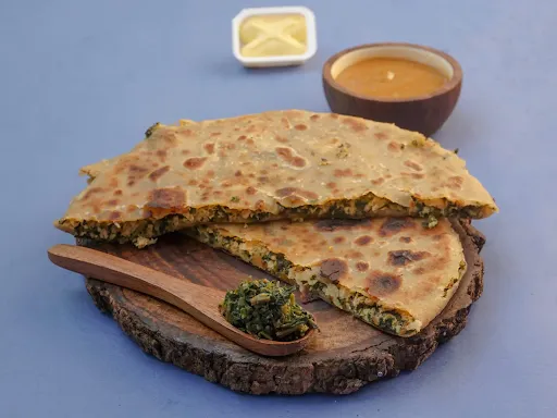 Methi Murgh Paratha