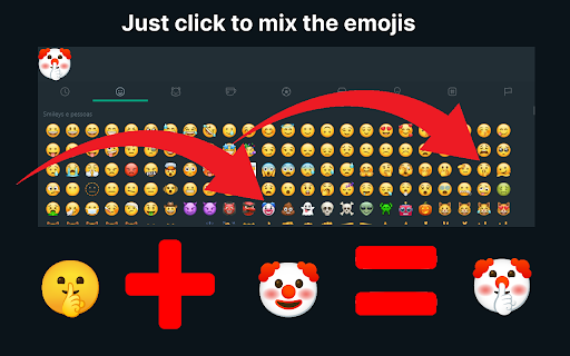 Emoji Mixer for Whatsapp Web