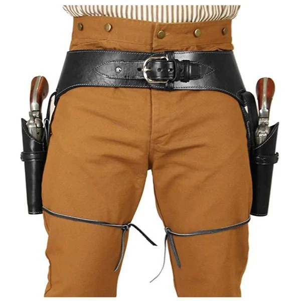 Title 3, Coldre de revólver Steampunk Western Cowboy. Es...