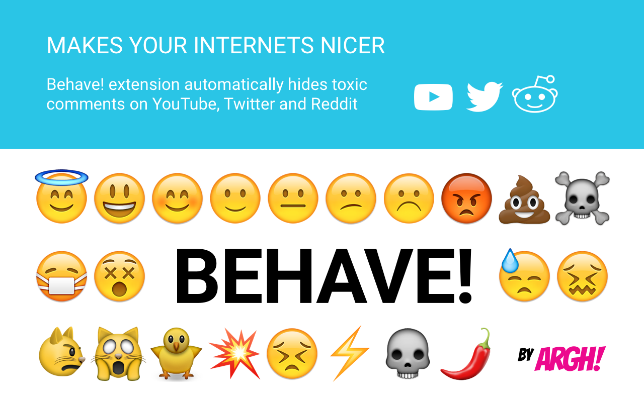 Behave! — Offensive Comments Blocker Preview image 1