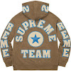 supreme team chenille hooded sweatshirt ss22