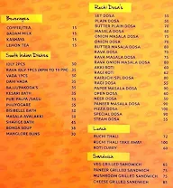 Kajal Kai Ruchi menu 2