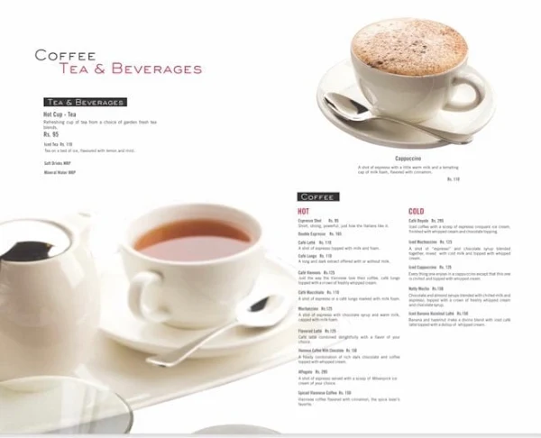 Movenpick menu 