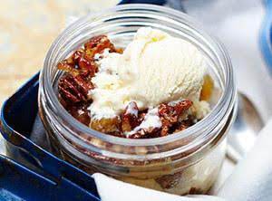 CARAMEL-PECAN COBBLER_image