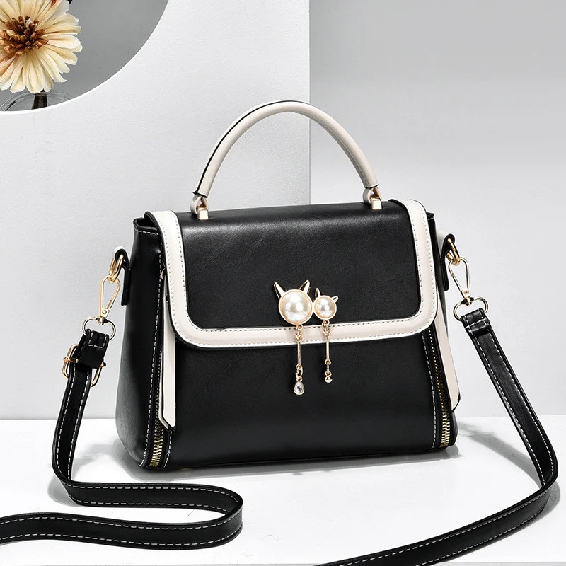 Borsa Quadrata Piccola Fashion Stile Occidentale Semplice Borsa a Spalla Perfetta per un Look Elegante e Versatile