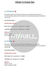 Fit Fuelz menu 5