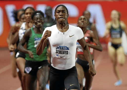 Caster Semenya cruises to victory in the 800m at the Diamond League meeting in Monaco on Friday night. She aims to break the world record in Zurich next month.