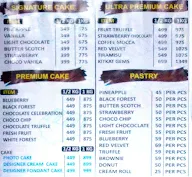 Bakes N Flakes menu 1