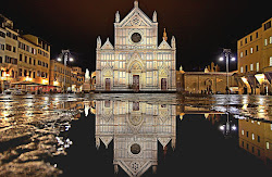 Riflessioni di Piazza Santa Croce (FI)