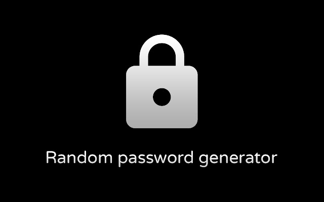 Random password generator chrome extension