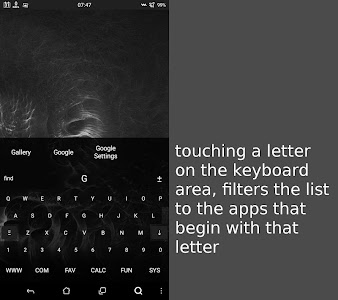 Letters Launcher screenshot 2