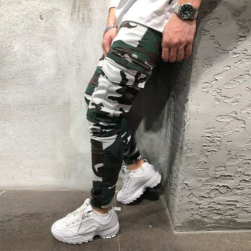 Title 3, Mens Zipper Camouflage Cargo Pants for outdoor...