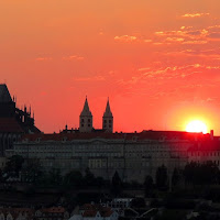 Tramonto sul Castello di Praga di pizzicastelle