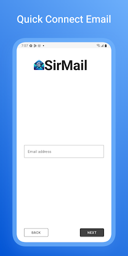 Screenshot Email App for Hotmail