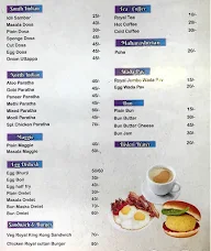 Royal's Cafe & Fast Food menu 1