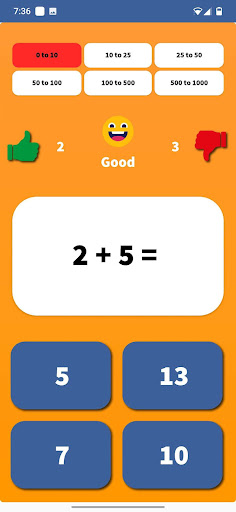 Screenshot Math Kids: Math Games For Kids