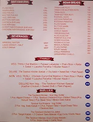 The Tandoori Kitchen menu 2