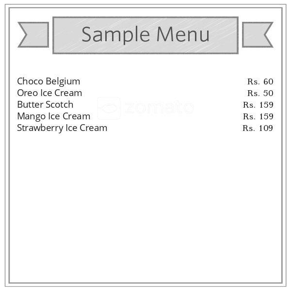 Kwality Wall's Frozen Dessert And Ice Cream Shop menu 